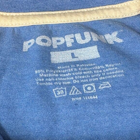 Looney Tunes “MEEP! MEEP!” Road Runner Graphic Tee by Popfunk – Blue – Size Larg - Picture 5 of 5